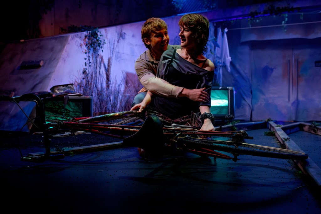 The Last Train to Madeline theatre production image exploring love, friendship and relationships through the ages in this Sydney play