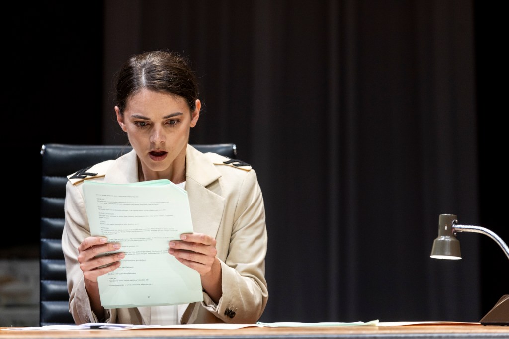 A Mirror theatre reflecting themes of identity, self-examination and personal reflection in a contemporary play