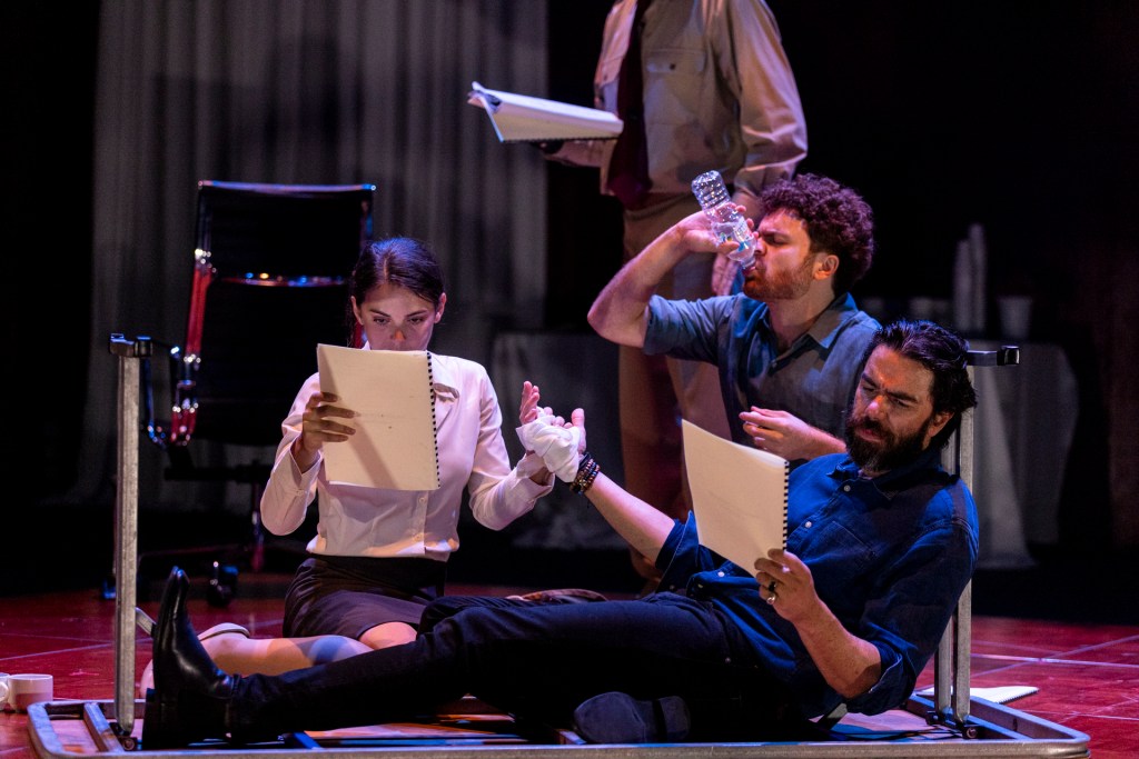 A Mirror theatre reflecting themes of identity, self-examination and personal reflection in a contemporary play